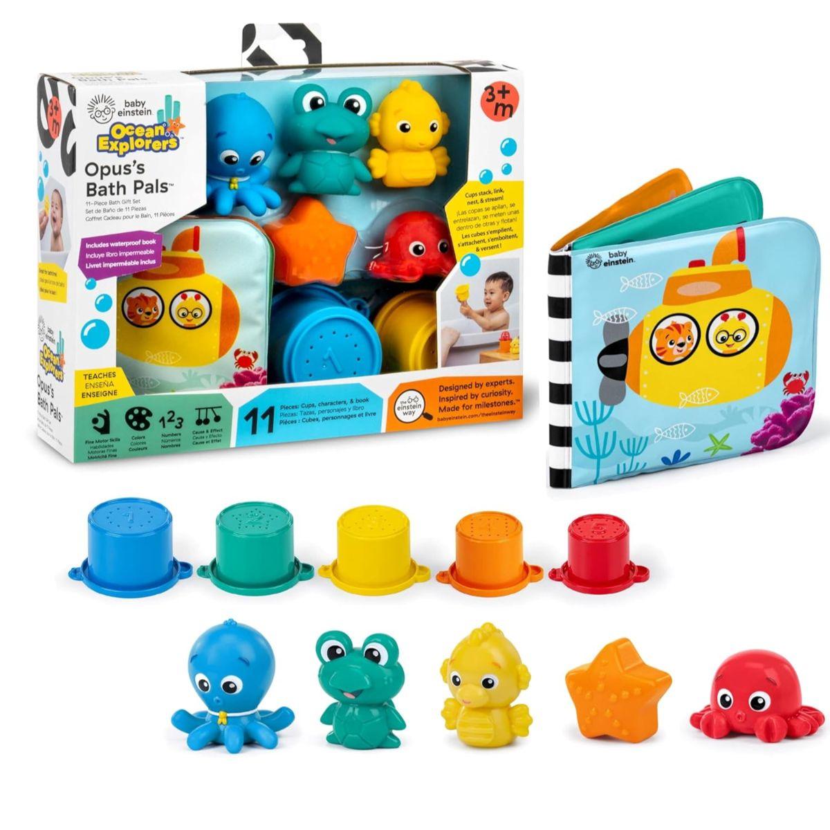 BABYL グッズセット Baby Einstein Opus Splash Pals 11 Piece Bath Set | Mothercare SG